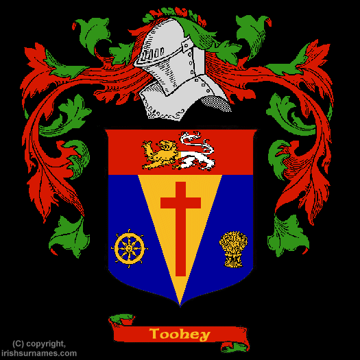 Toohey Family Crest, Click Here to get Bargain Toohey Coat of Arms Gifts