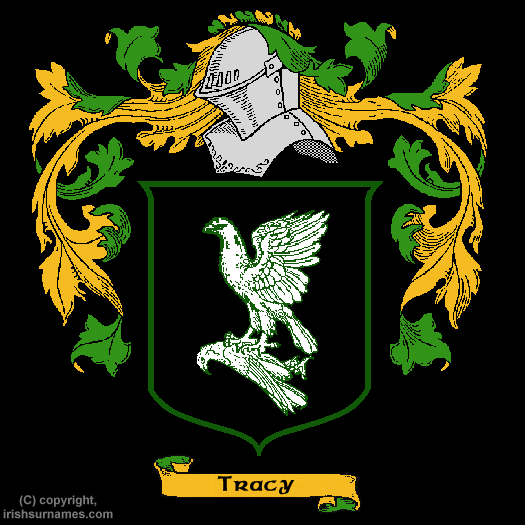 Tracy Coat of Arms, Family Crest - Click here to view