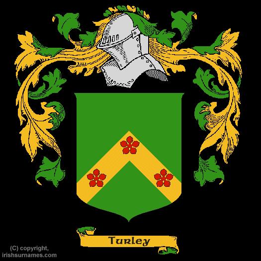 Turley Coat of Arms, Family Crest - Click here to view