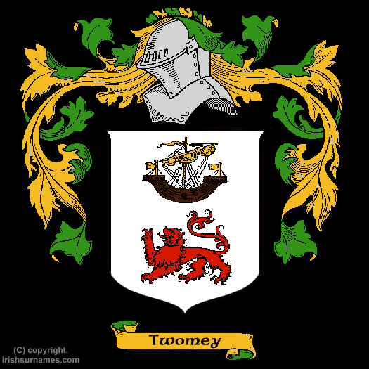 Twomey Coat of Arms, Family Crest - Click here to view