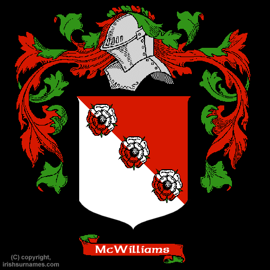 Mcwilliams Coat of Arms, Family Crest - Click here to view