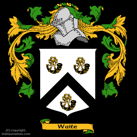 Waite Coat of Arms, Family Crest - Click here to view