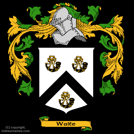 Waite Family Crest, Click Here to get Bargain Waite Coat of Arms Gifts