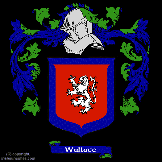 Wallace Coat of Arms, Family Crest - Click here to view