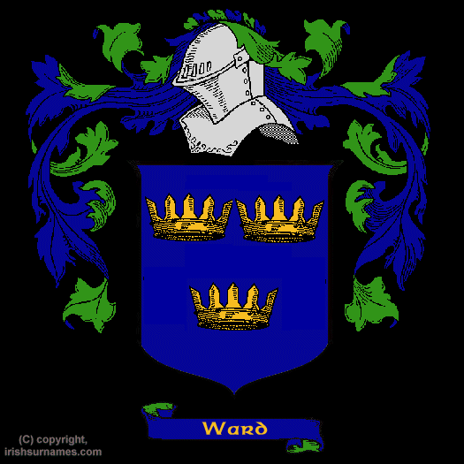 Ward Coat of Arms, Family Crest - Click here to view