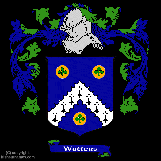 Watters / Coat of Arms, Family Crest - Click here to view