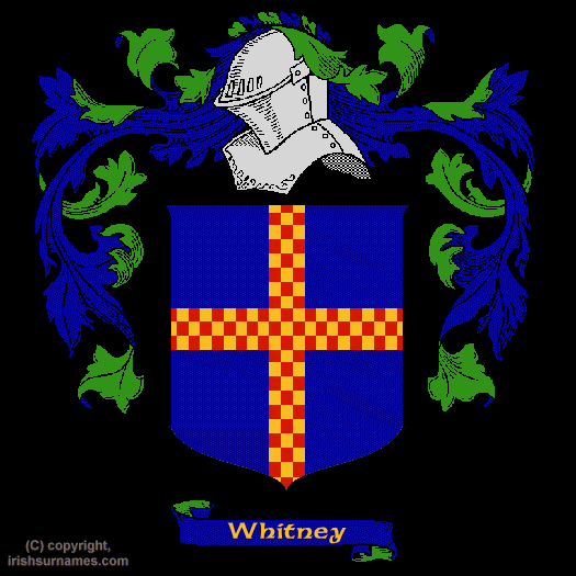 Whitney Coat of Arms, Family Crest - Click here to view