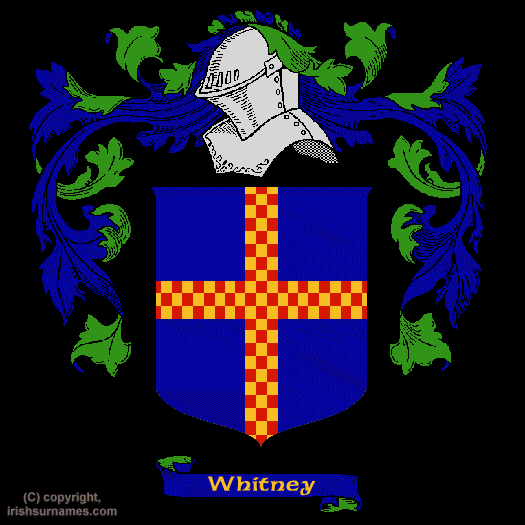 Whitney Family Crest, Click Here to get Bargain Whitney Coat of Arms Gifts