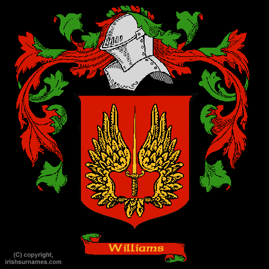 Williams Coat of Arms, Family Crest - Click here to view