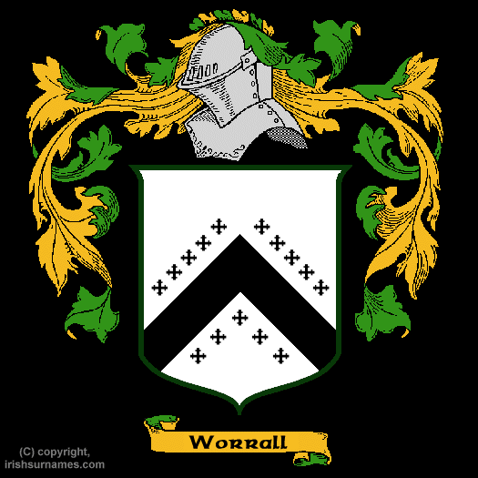 Worrall Family Crest, Click Here to get Bargain Worrall Coat of Arms Gifts