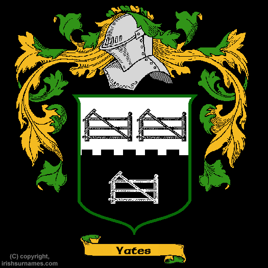 Yates Coat of Arms, Family Crest - Click here to view